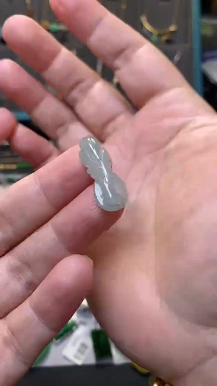 颈饰未镶嵌翡翠净货36898