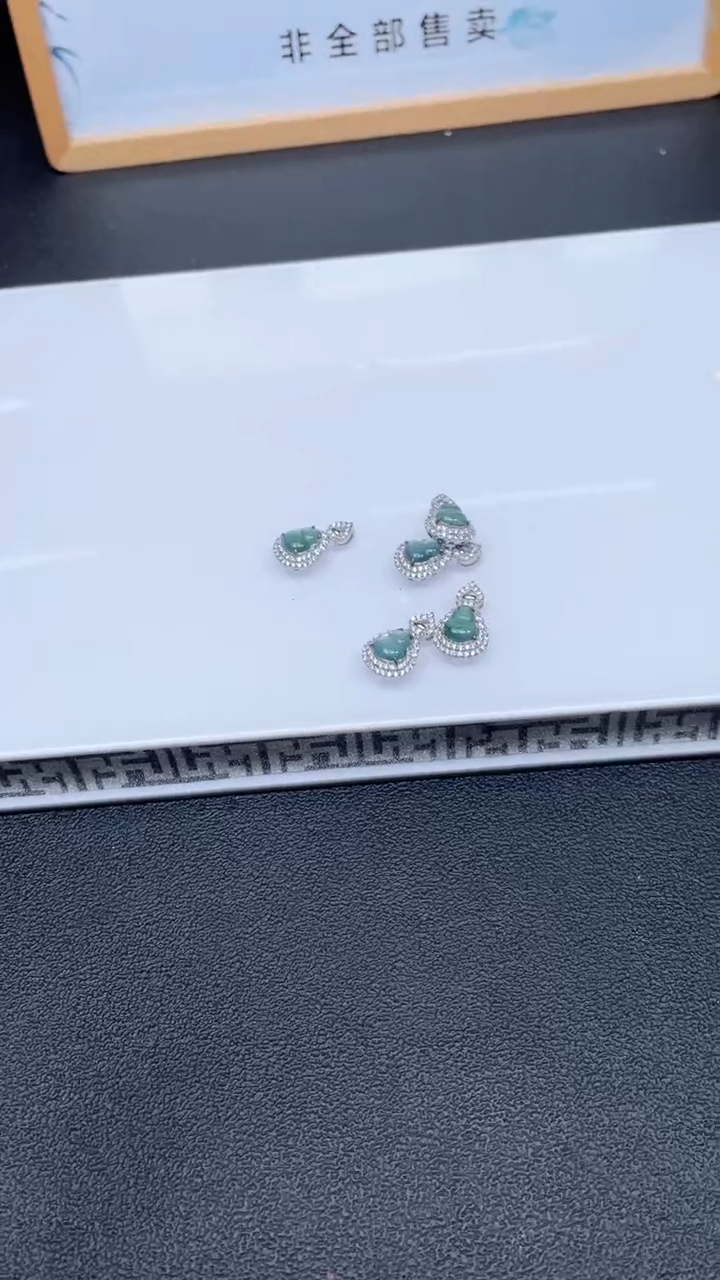 翡翠未镶嵌颈饰多样性发货（只发一件）x7