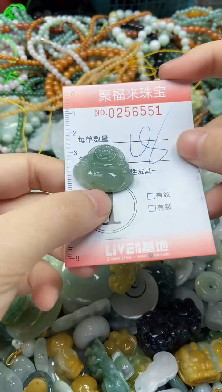 未镶嵌挂件翡翠闪购0256551