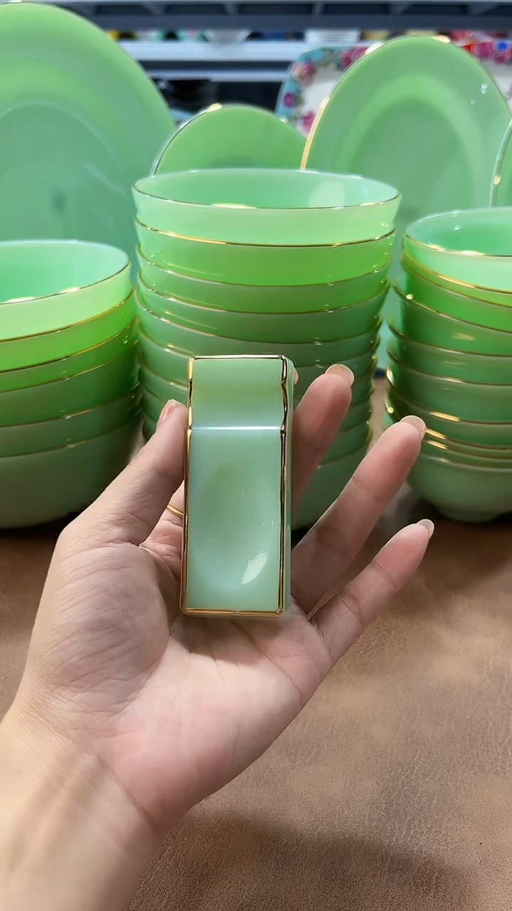 玉瓷 筷架6个景德镇餐具
