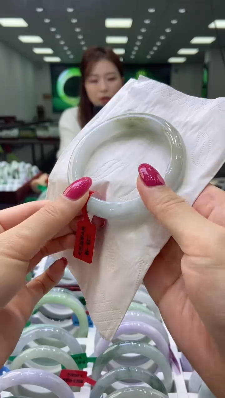 未镶嵌手镯翡翠0058107