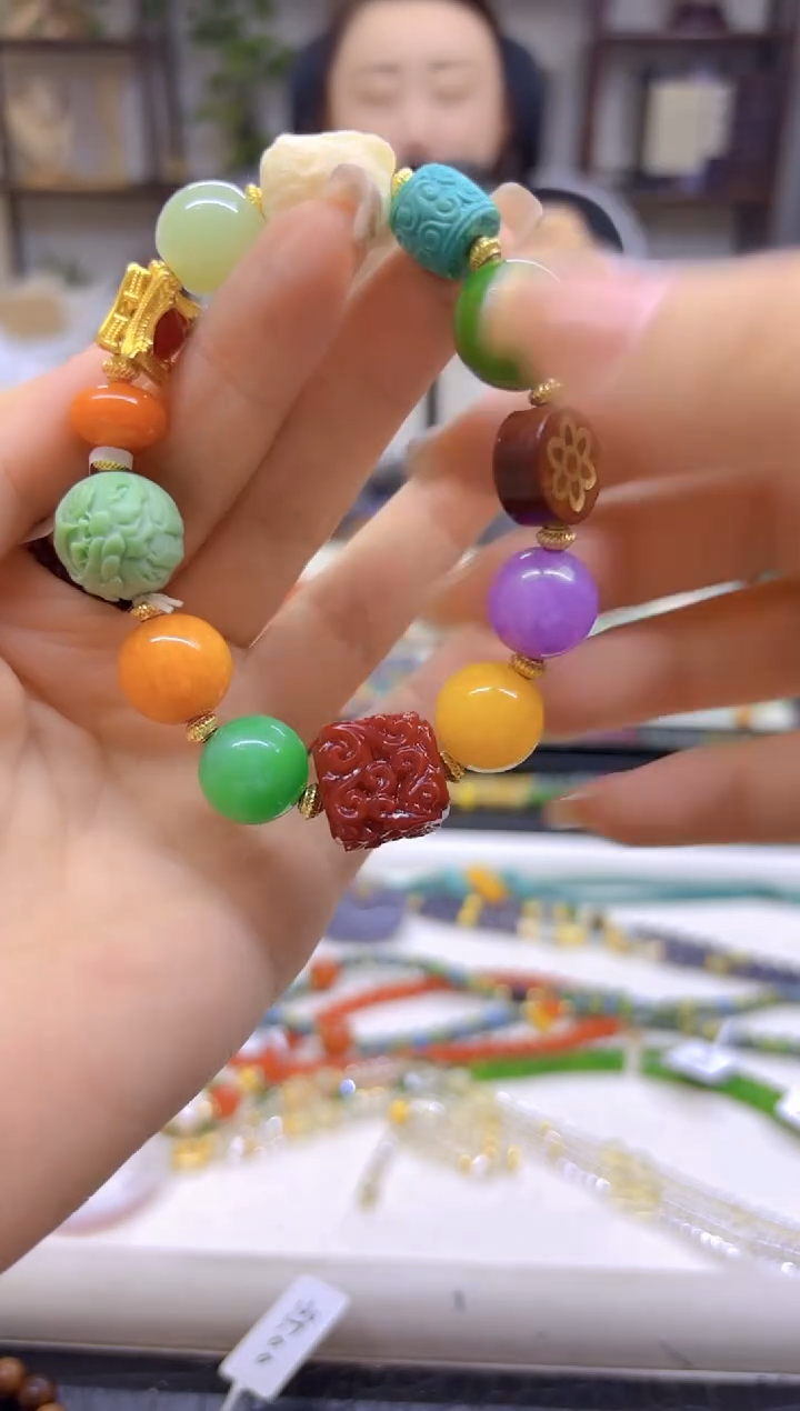 未镶嵌手链翡翠DIY款S482