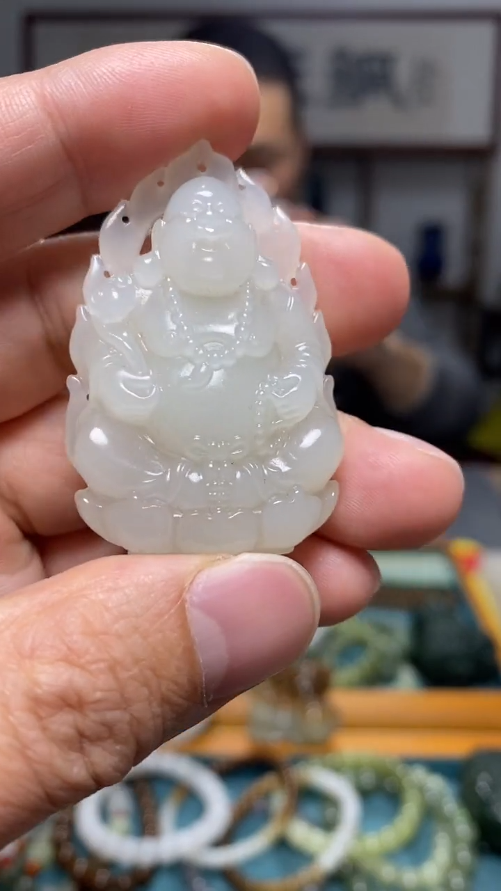 颈饰未镶嵌和田玉26