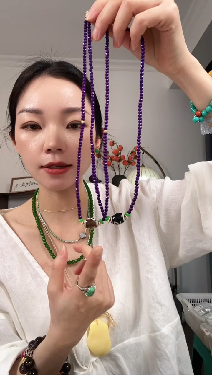 【闪购商品】琥珀颈饰未镶嵌Q313QQQQQQQQQQ