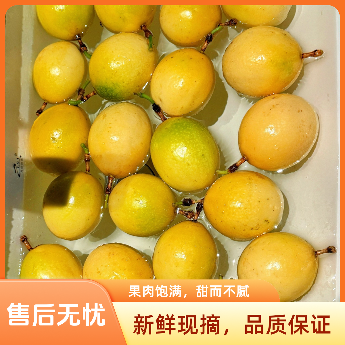 【坏损包赔】海南钦蜜9号百香果净重2斤20颗左右【放黄吃】钦蜜9号辽宁省