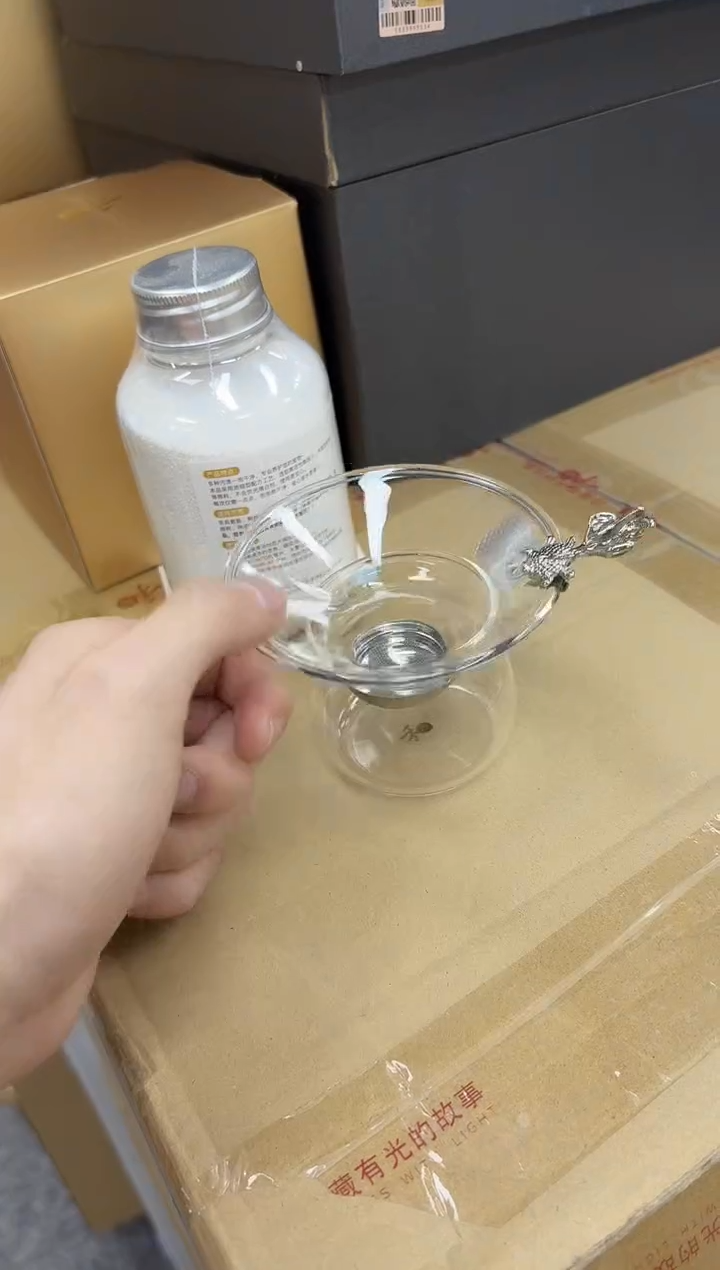 禾器-银鱼茶漏-不锈钢+禾器清洁剂