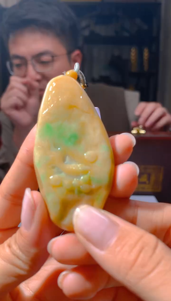 【闪购商品】定制翡翠未镶嵌L-@@YDLXY211031