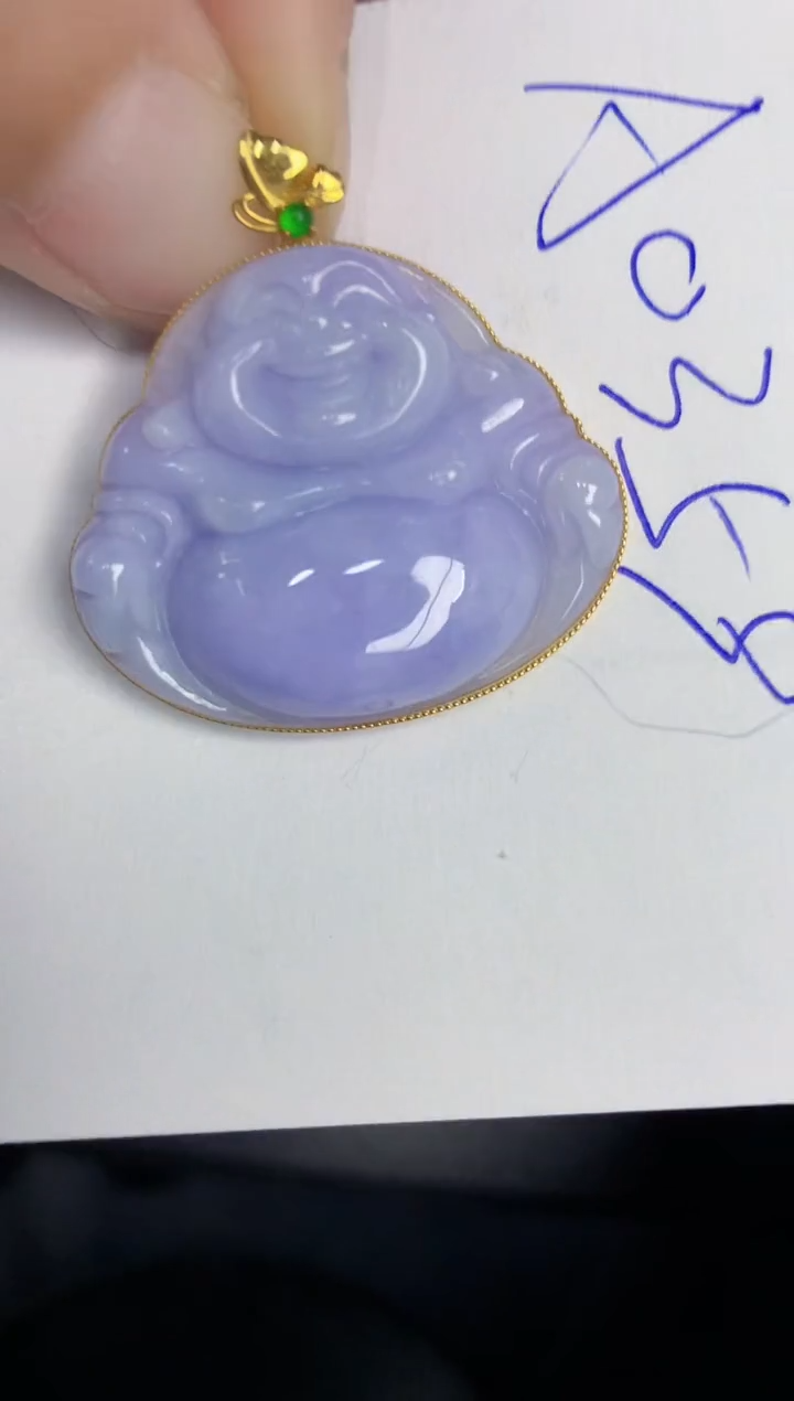 【闪购商品】翡翠颈饰18K金镶嵌000000000