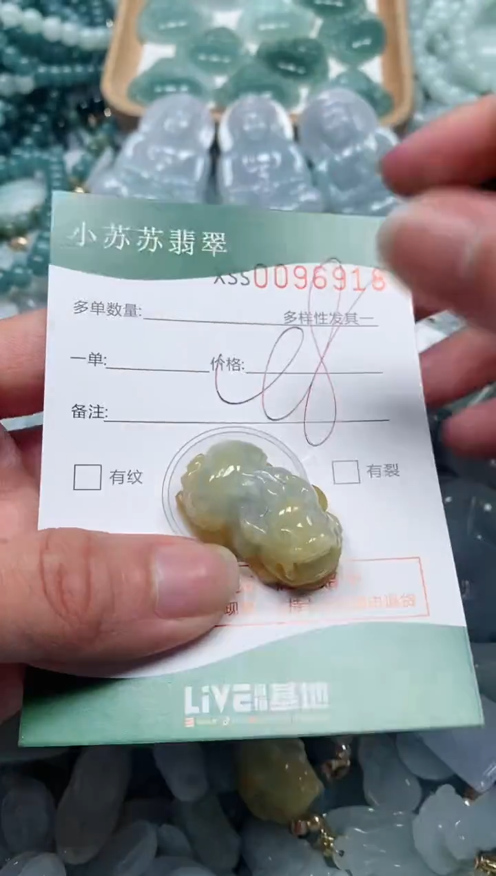 【闪购商品】翡翠颈饰未镶嵌闪购商品0096918