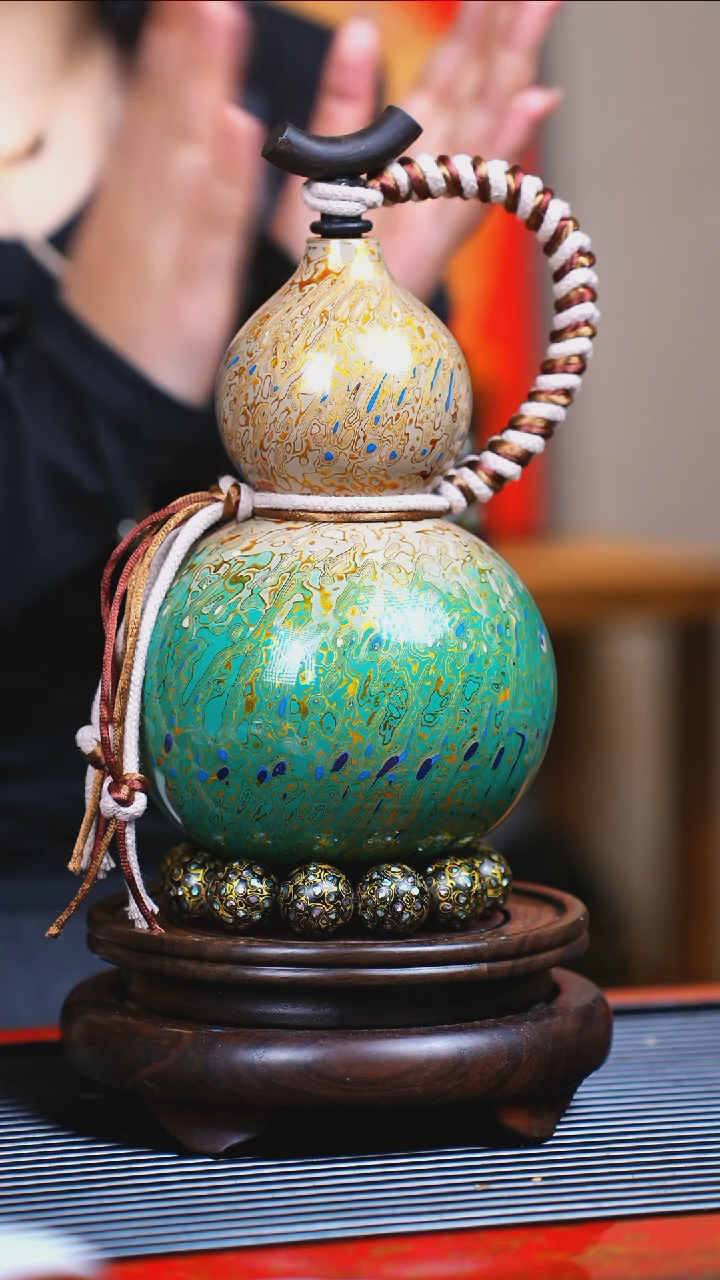 【闪购商品】JJ116迎元宵臻选大漆酒葫芦