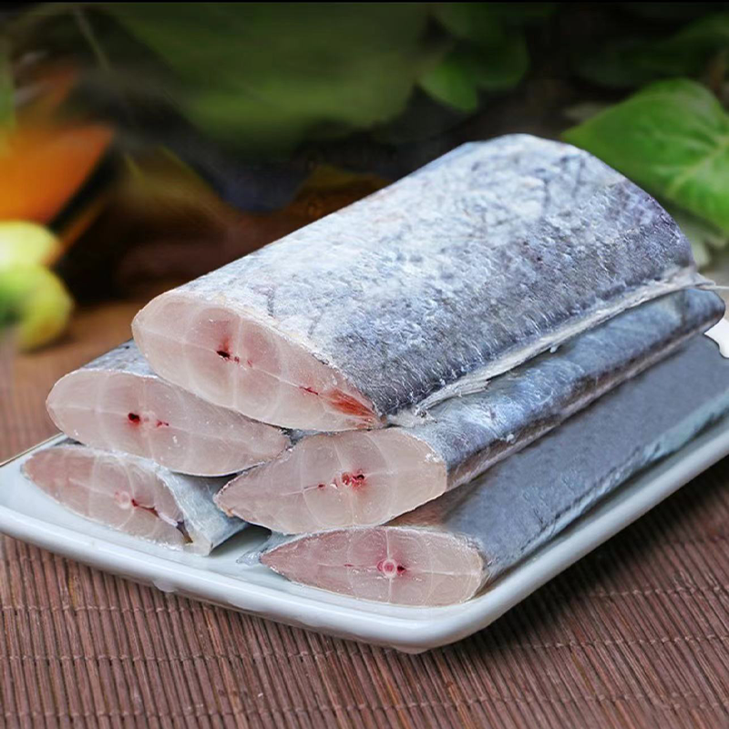 【小益专属】新鲜深海捕捞速冻带鱼段400克/包到手5包