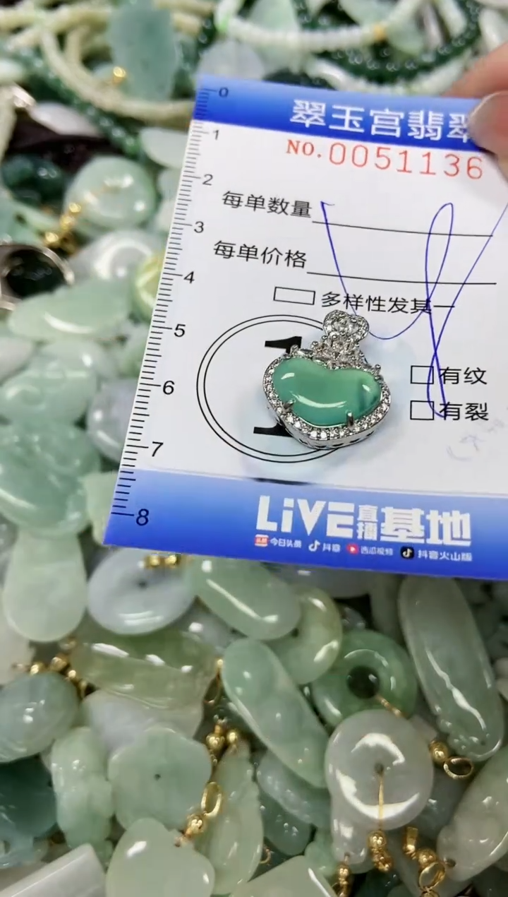 【闪购商品】翡翠颈饰未镶嵌闪购0051136