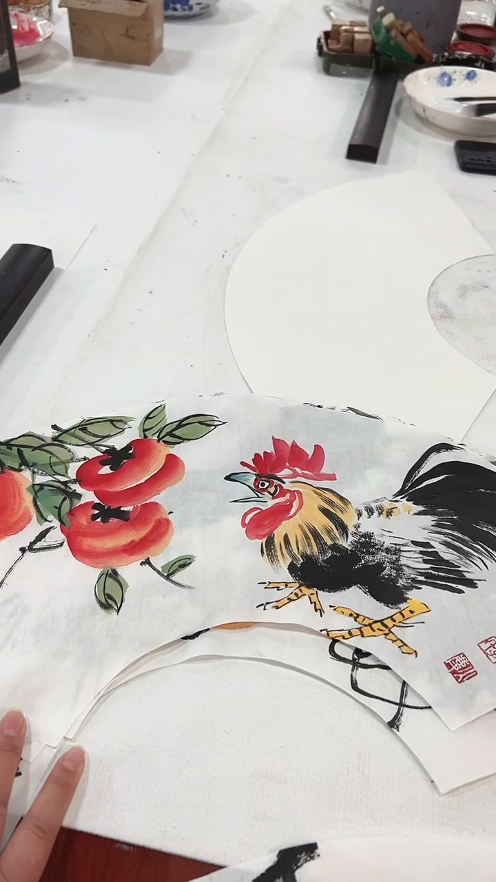 国画李火庆/国画/花鸟