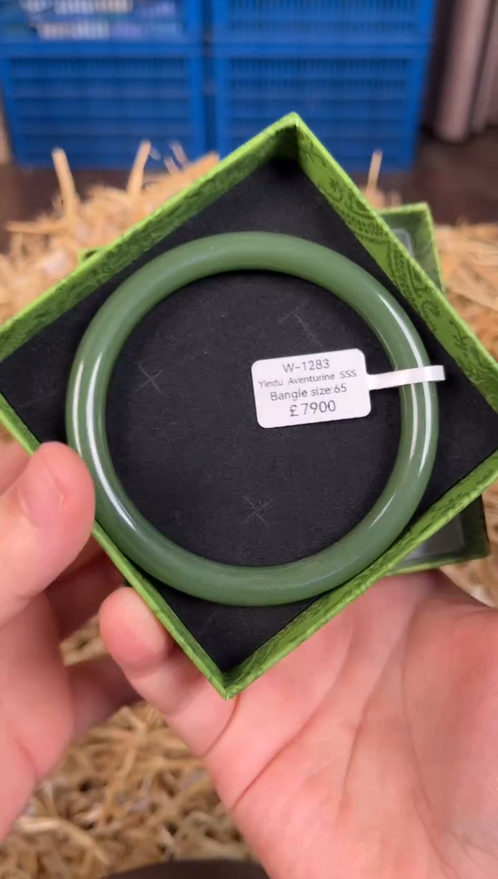 未镶嵌手镯石英质玉W1283