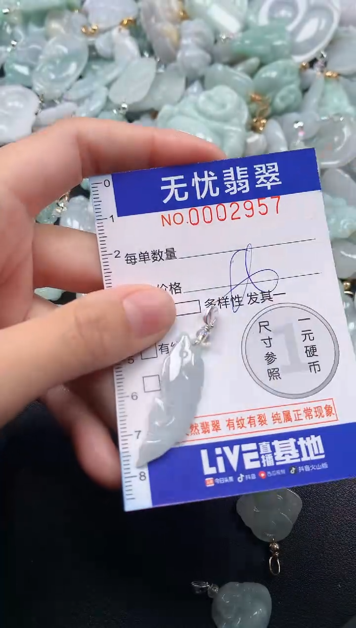 颈饰未镶嵌翡翠2957