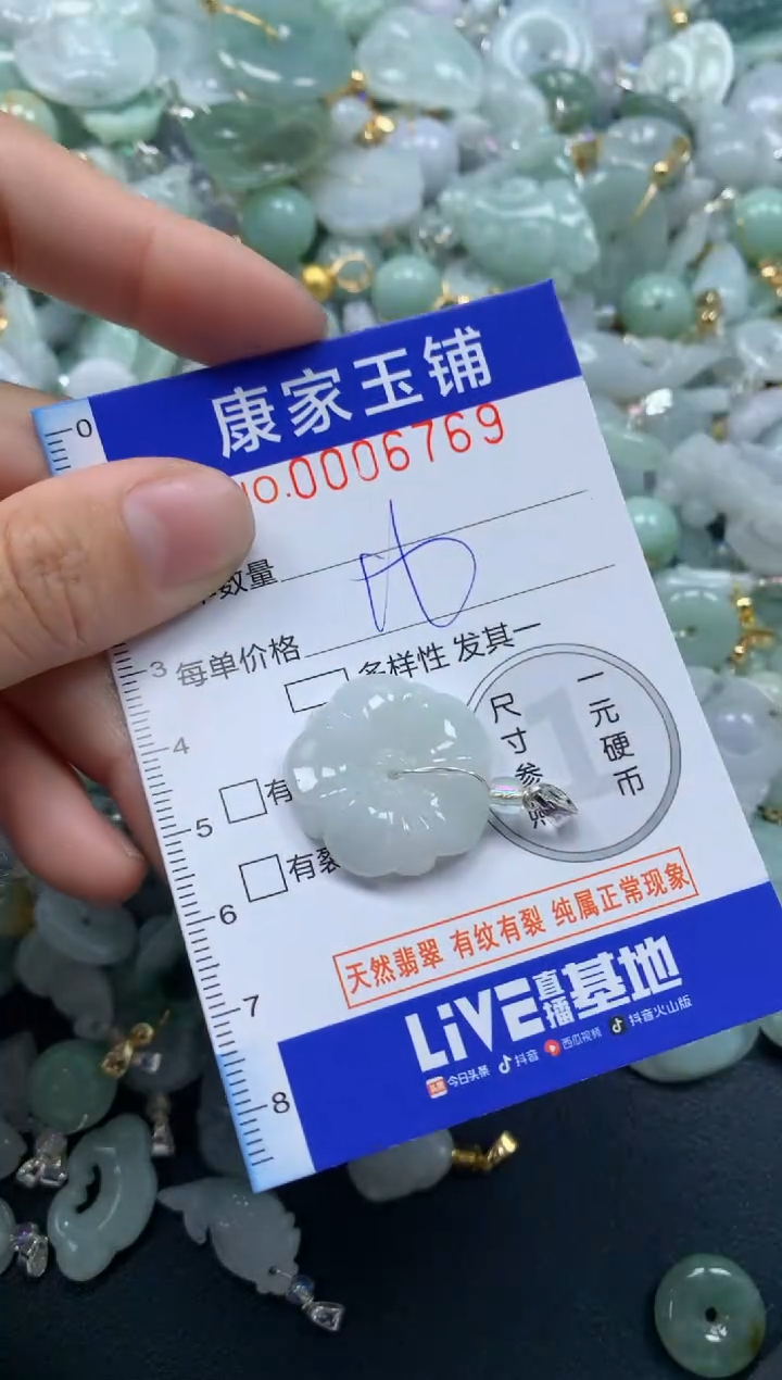 颈饰未镶嵌翡翠6769