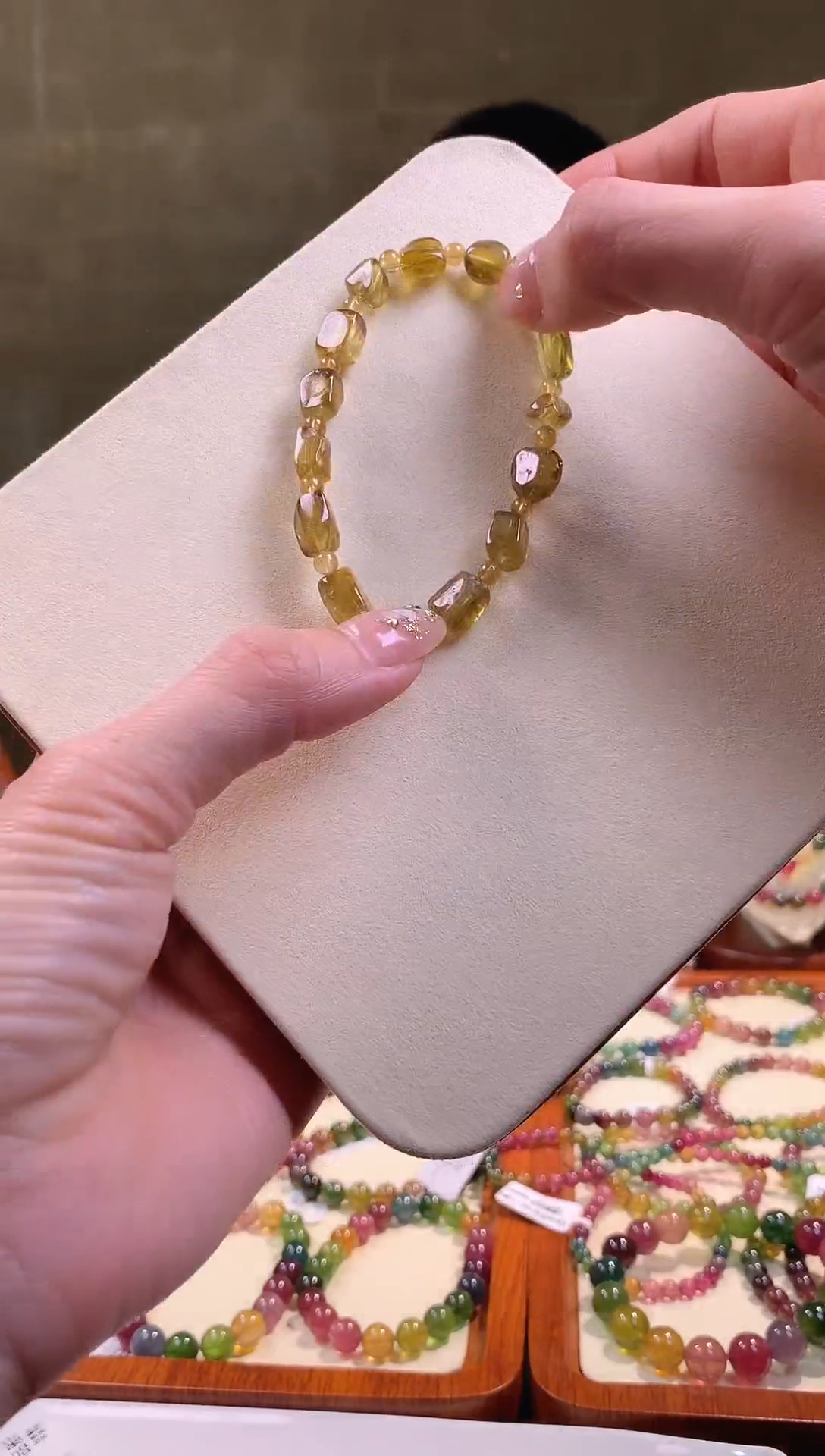 【闪购商品】碧玺手串未镶嵌碧玺