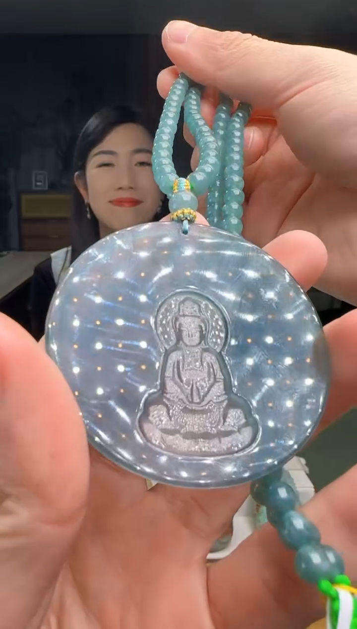 【闪购商品】翡翠吊坠(赠链)未镶嵌多样性发一DY@@960Q3J14817