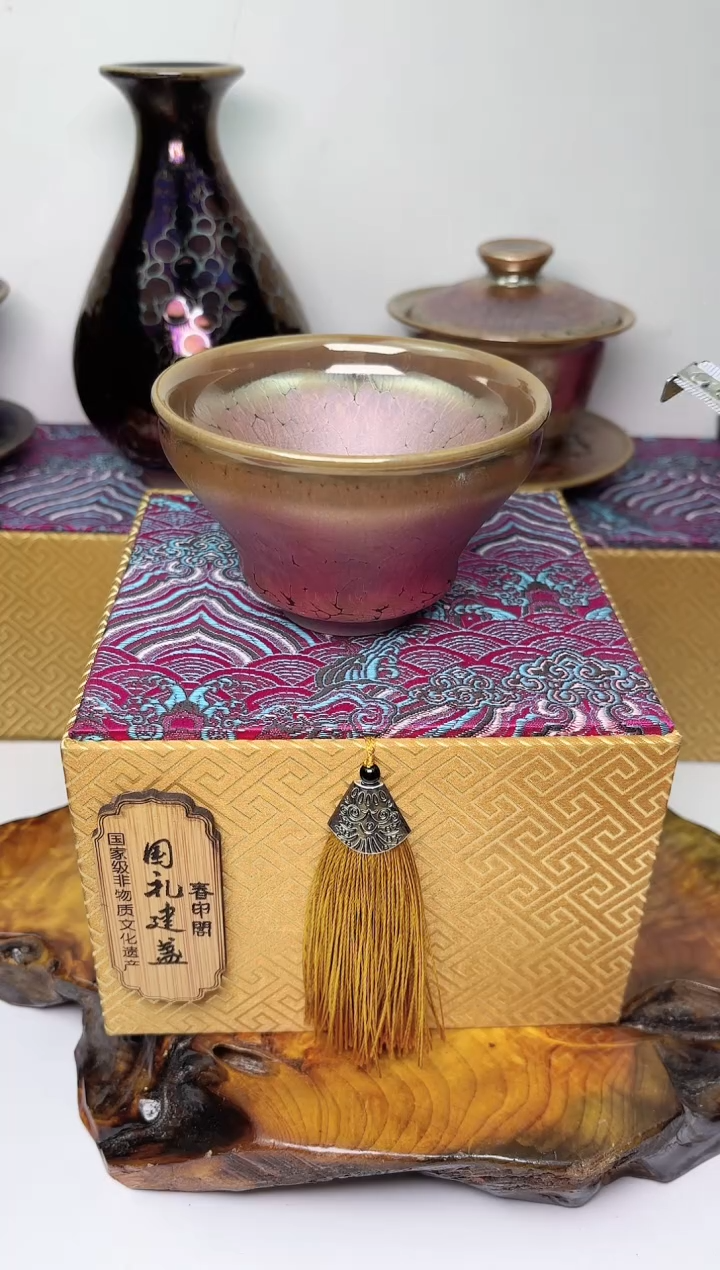 【闪购商品】茶盏春申阁福利1只，礼盒装冠军盏