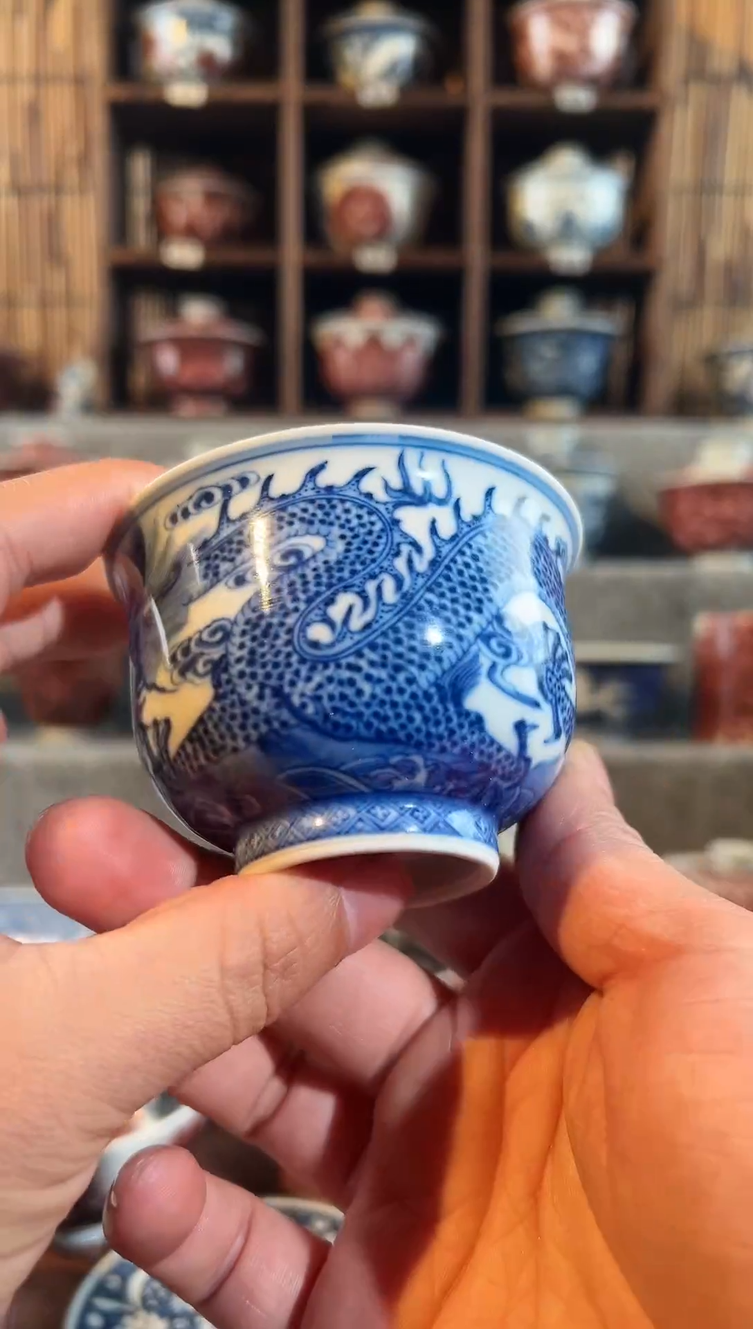 【闪购商品】天禄言瓷龙纹杯子