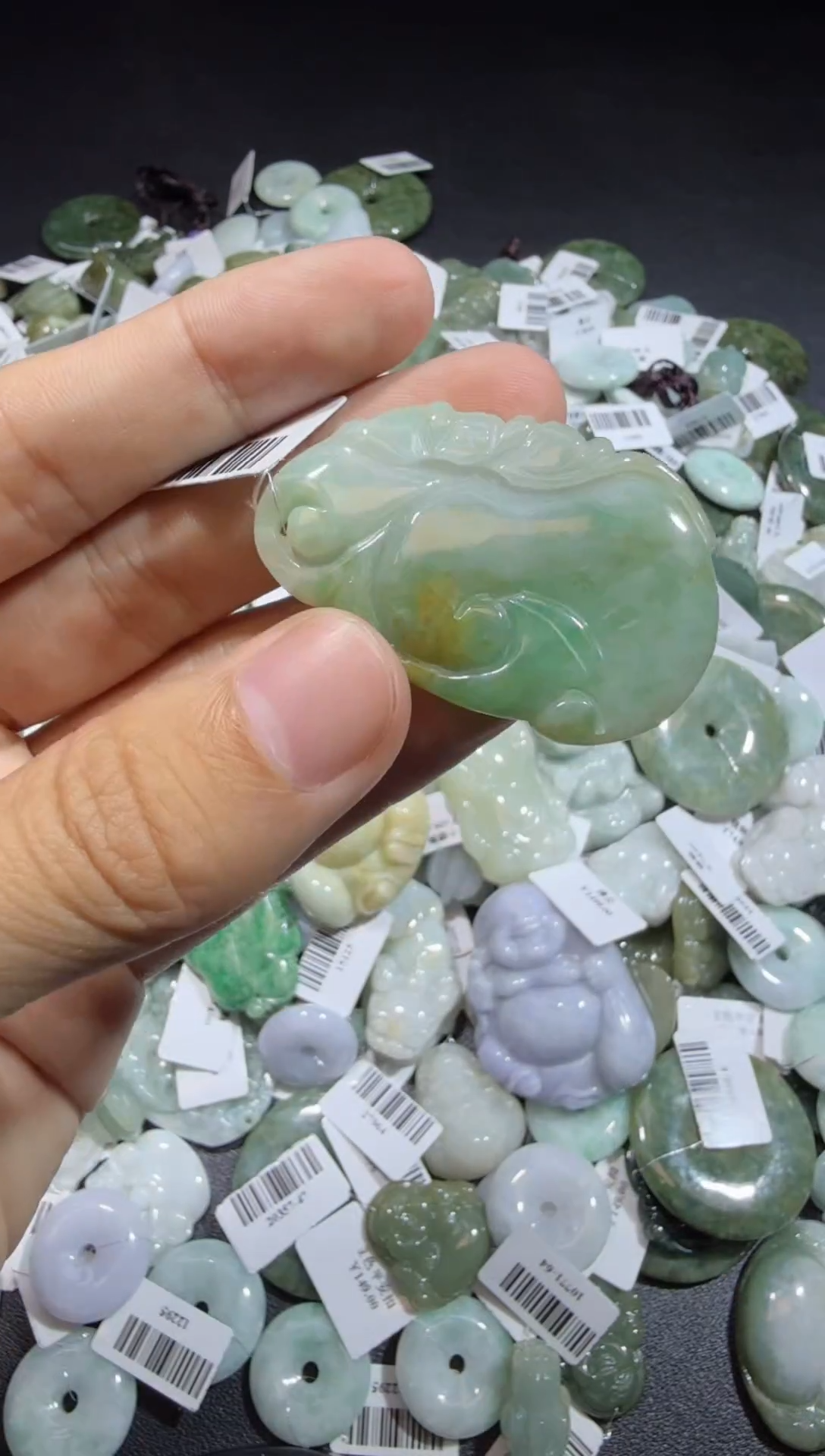 【闪购商品】翡翠颈饰未镶嵌00002129