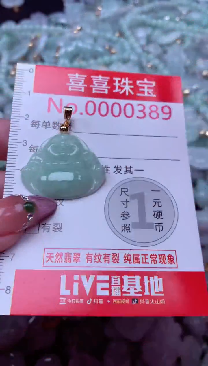 吊坠(不含链)未镶嵌翡翠389