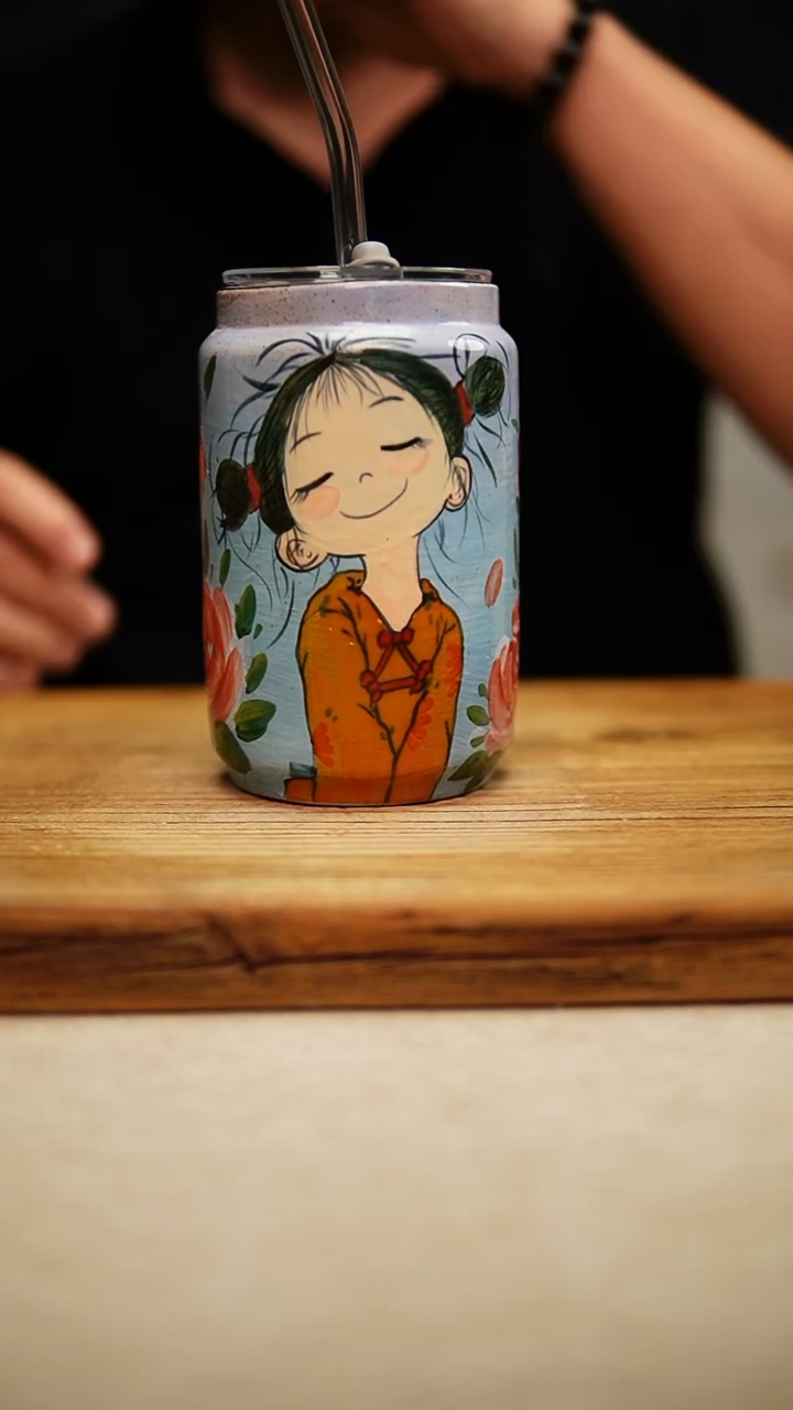 @@陶园瓷舍@@纯手工手绘@高温釉下彩