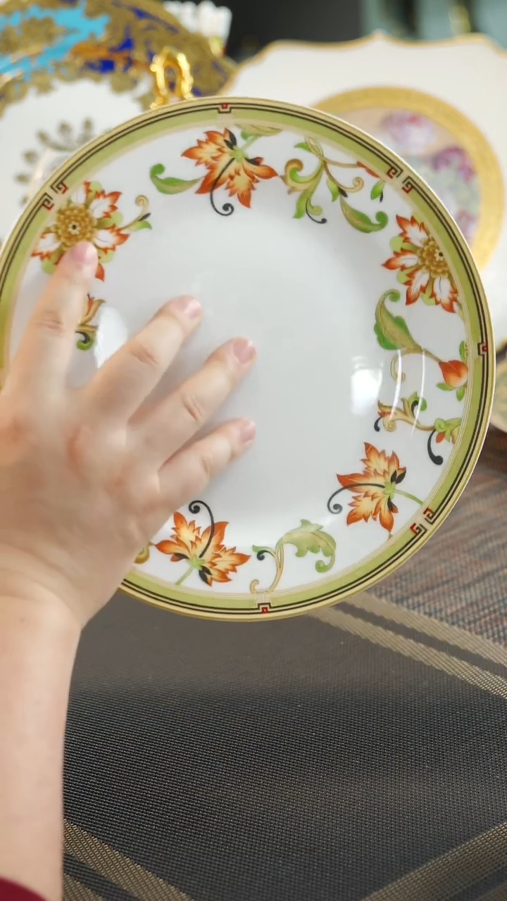 【闪购商品】瓷片9英寸平盘 微瑕福利价