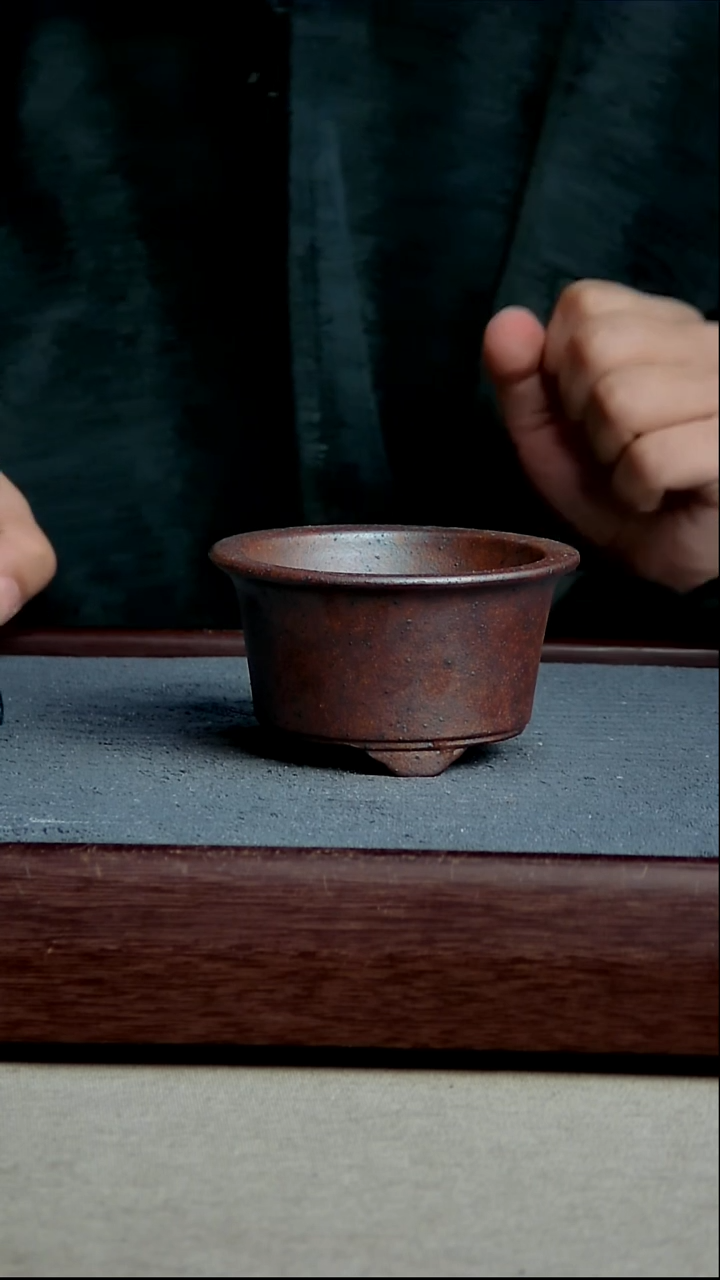 紫砂花盆8.5*4.5内径尺寸