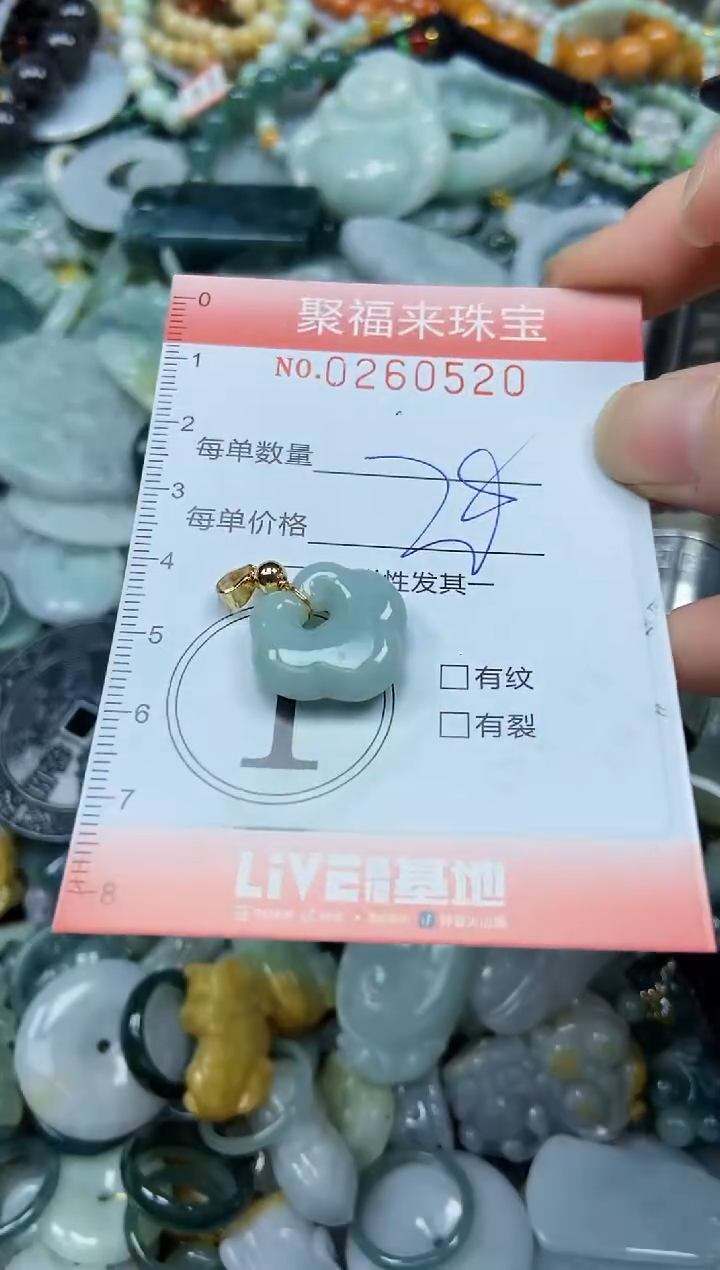 颈饰未镶嵌翡翠闪购0260520