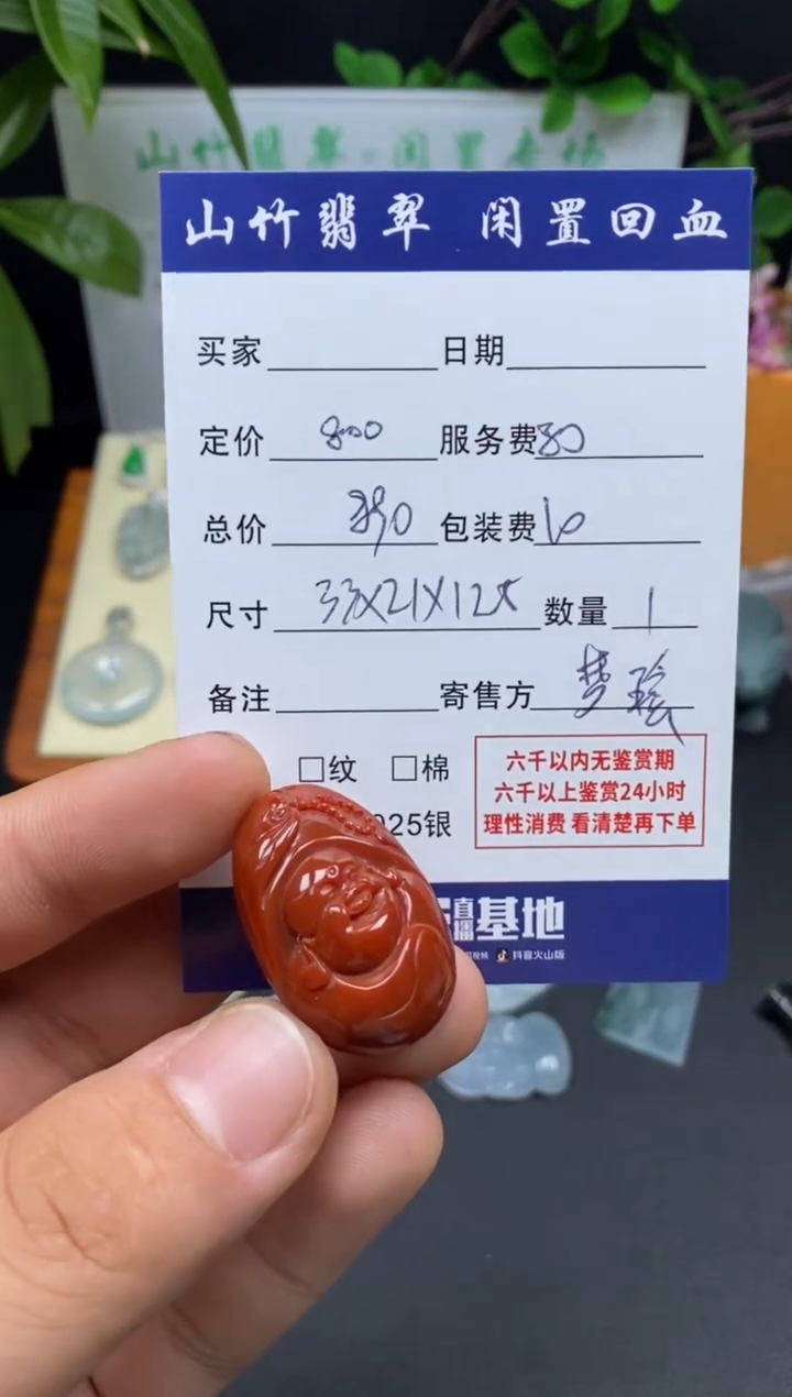 颈饰未镶嵌南红玛瑙3001758