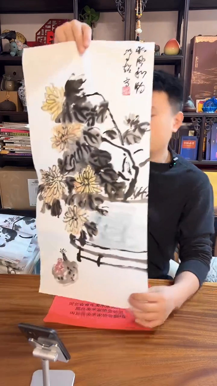 【闪购商品】国画大匠艺术胡鸿超老师佳作