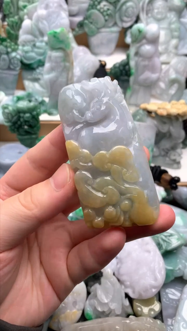 吊坠(不含链)未镶嵌翡翠1