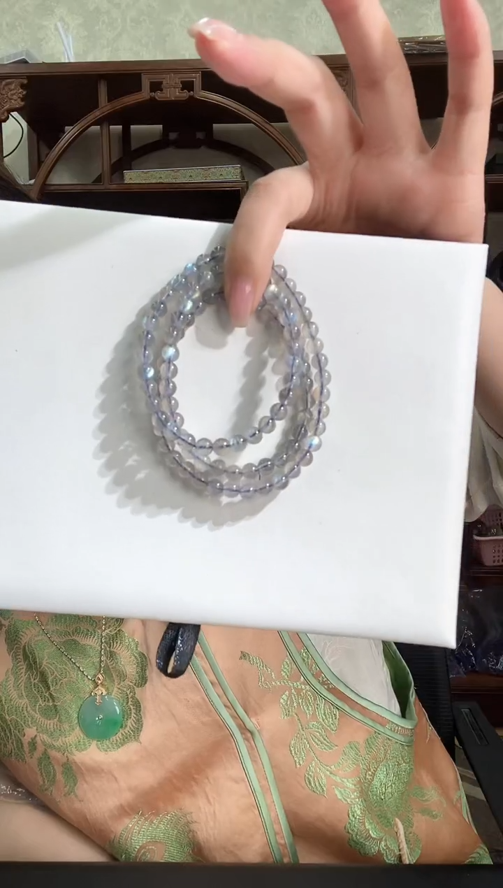 【闪购商品】拉长石颈饰未镶嵌250309054多样性发一