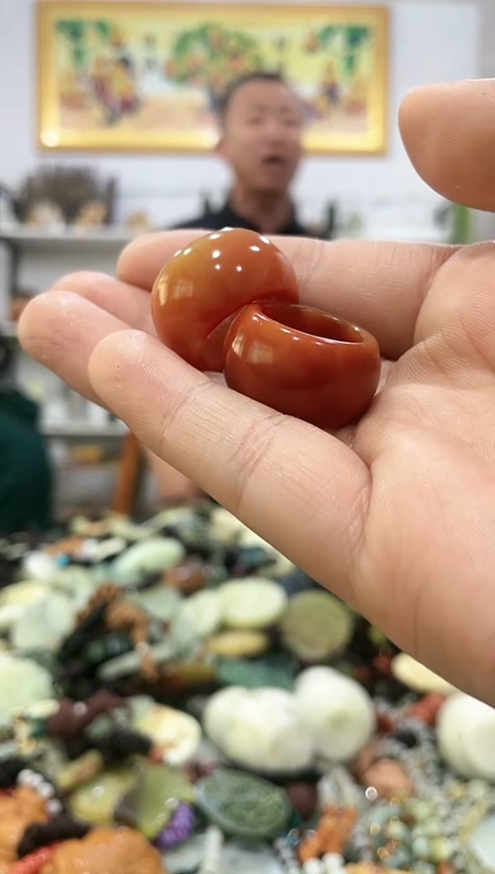 未镶嵌岫玉挂件多样性发货发其中一件