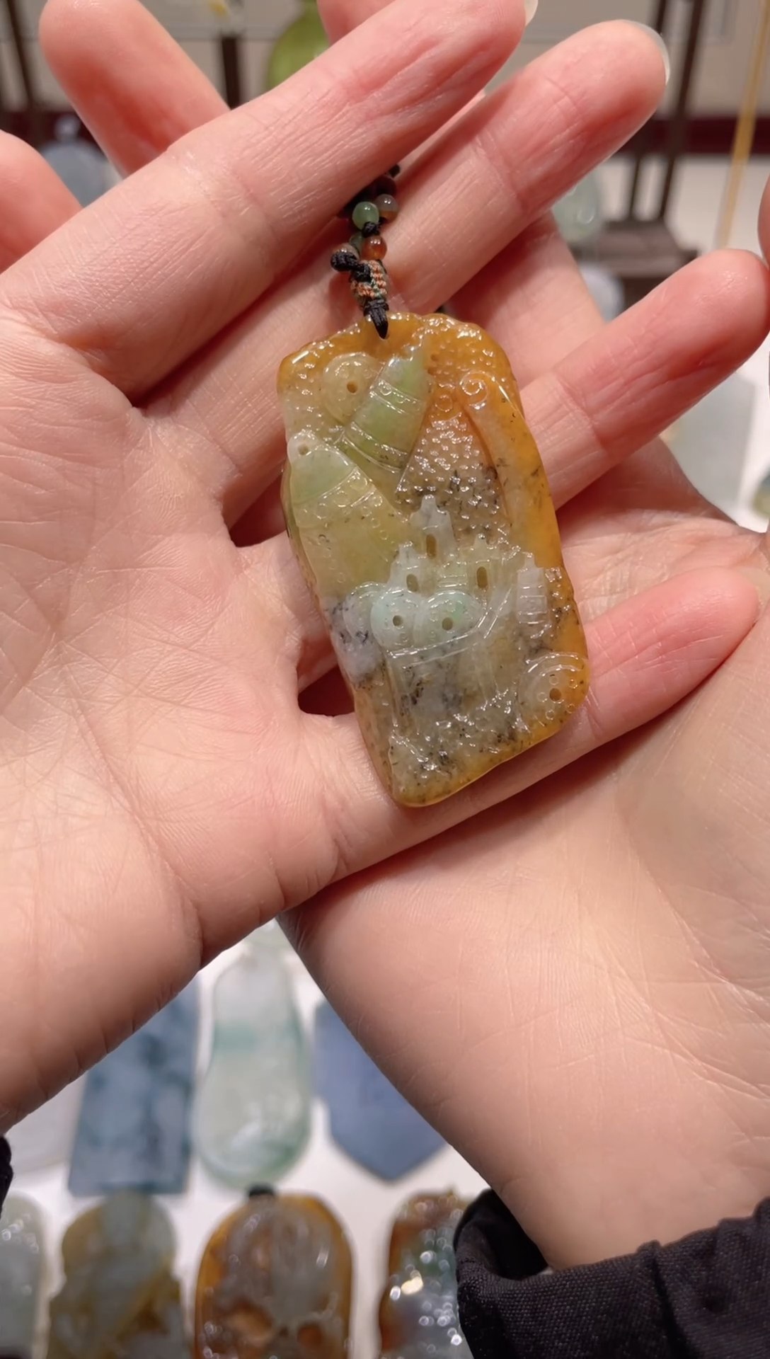 【闪购商品】翡翠吊坠(不含链)未镶嵌缅甸A货翡翠