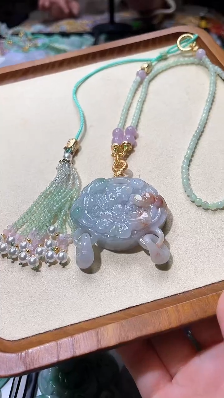 【闪购商品】翡翠颈饰未镶嵌吊坠