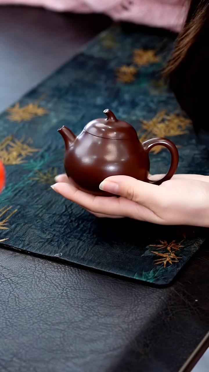 茶壶紫砂41宜兴紫砂壶孤品