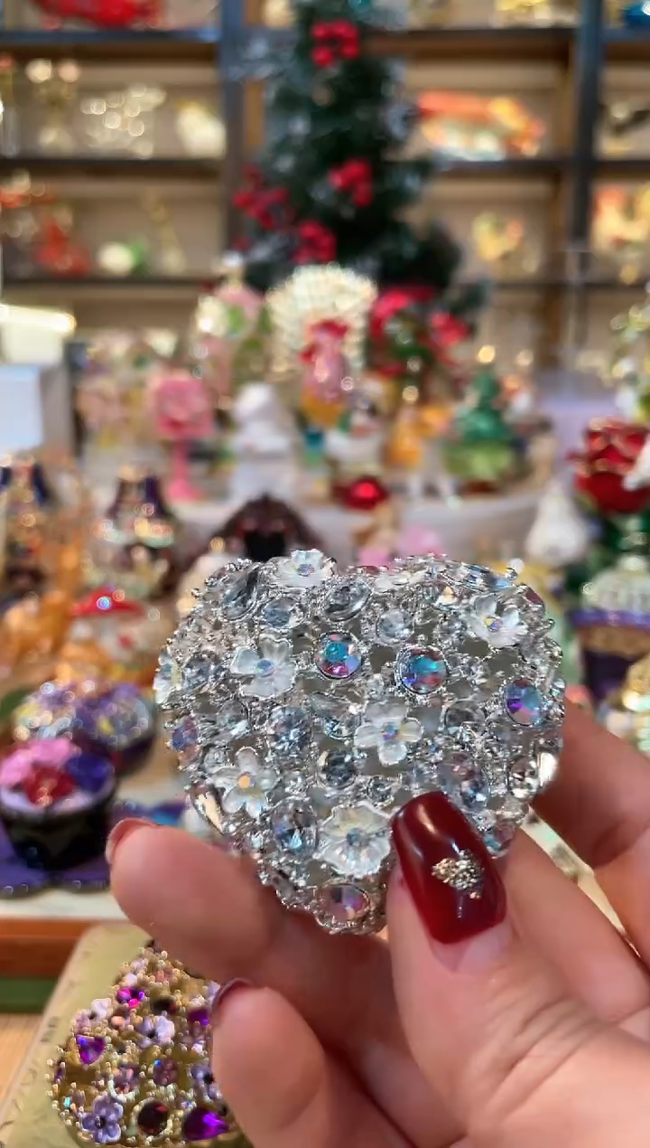 【闪购商品】珐琅彩首饰收纳盒