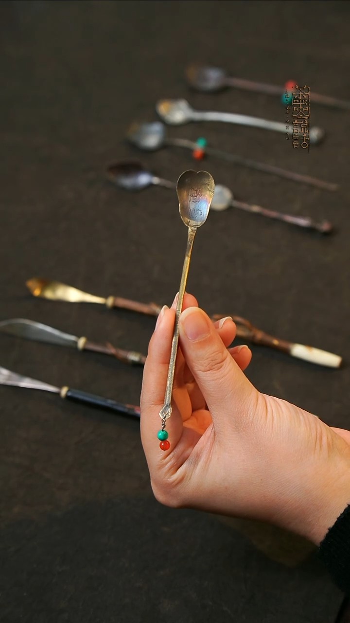 王老师手作芭蕉扇茶勺