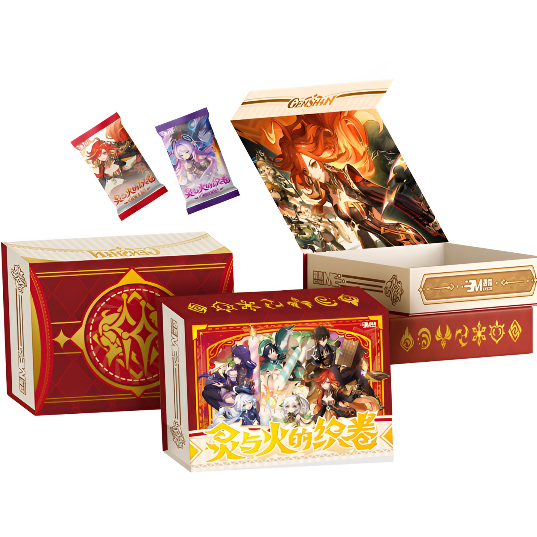 【拆卡】蒸发 漫森Manson灵与火的织卷 收藏盲盒（默认代拆）Y