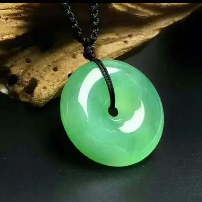 缅甸吊坠平安扣奇石盆景石平安扣