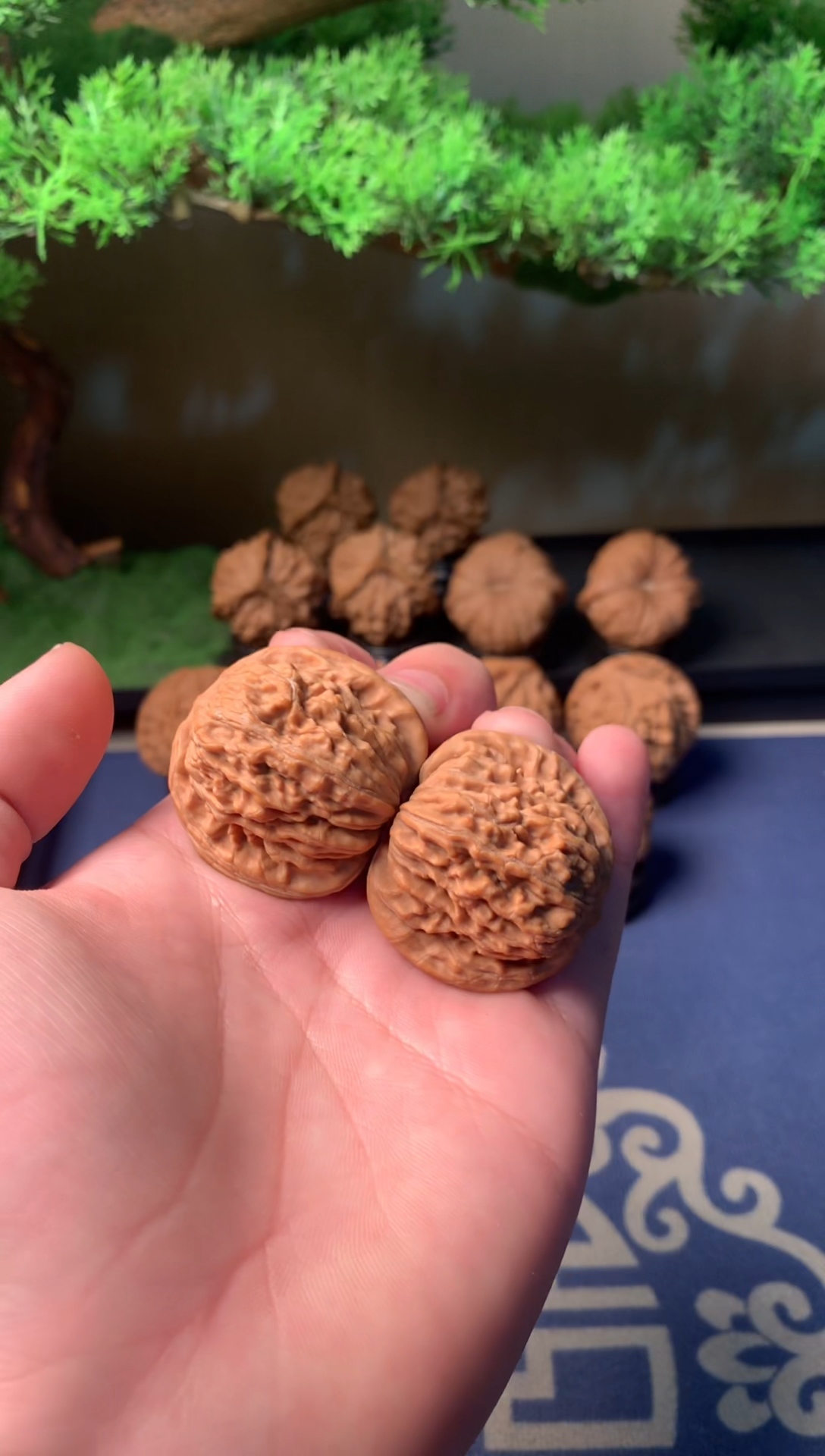 【闪购商品】文玩核桃把件39四座楼