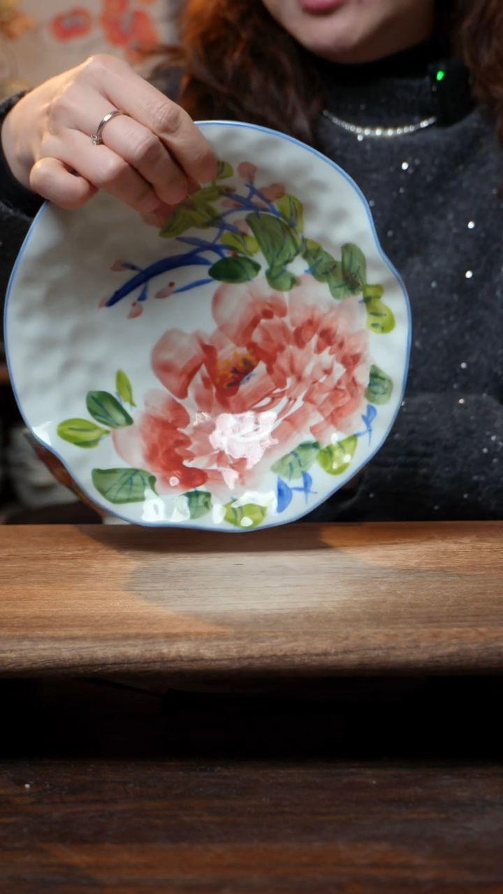 【闪购商品】钛合金福利1件套  高温釉下彩手工手绘