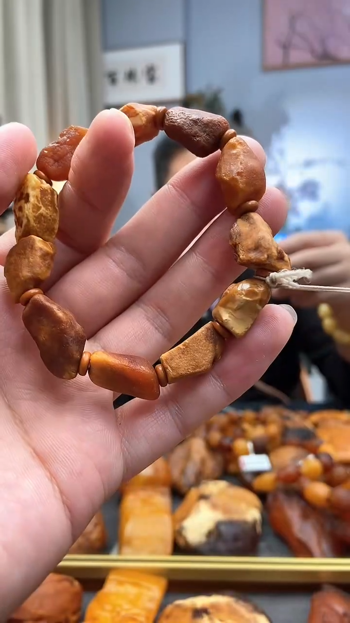 【闪购商品】蜜蜡手链未镶嵌手串