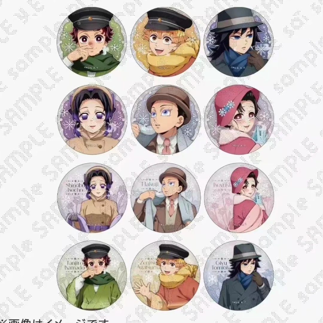 【鬼灭之刃】沪版AGF2025冬服吧唧相卡立牌盲盒