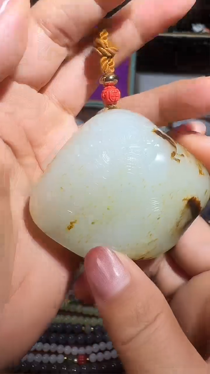 和田玉未镶嵌摆件把件
