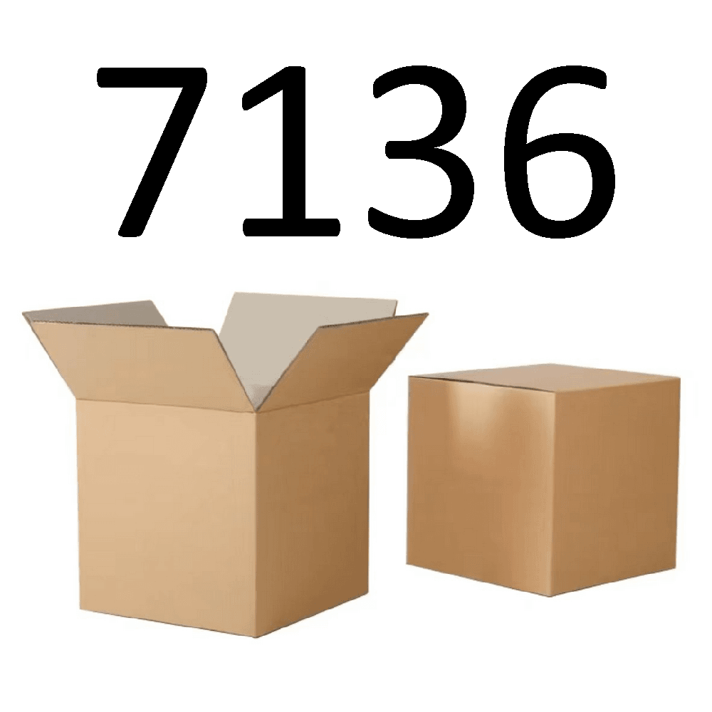 99新  【按照主播讲解下单】7136 编号纸箱 3C数码家用百货