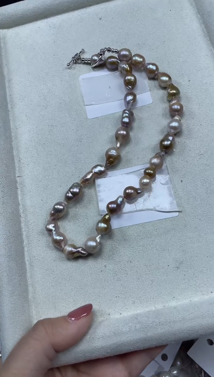 【闪购商品】淡水珍珠项链未镶嵌【纯恬珍珠】