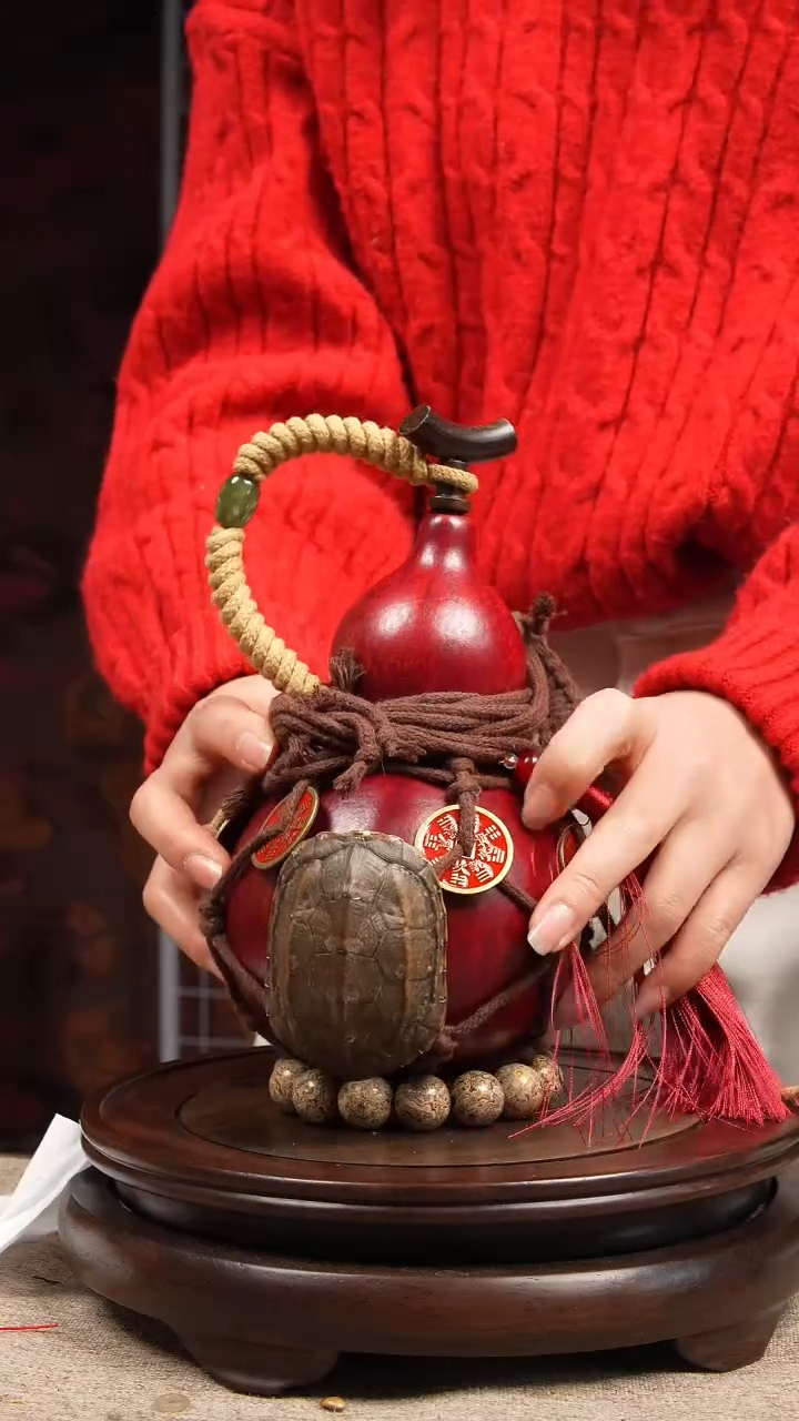 【闪购商品】496号大漆葫芦挂件摆件